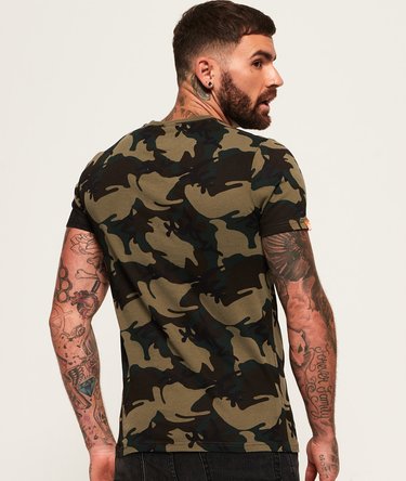 Orange Label Camo Pocket T-Shirt Image 4