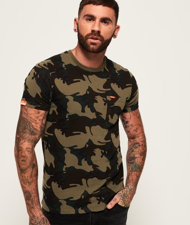 Orange Label Camo Pocket T-Shirt Image 2