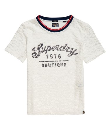 T-shirt graphique en dentelle Elsworth Image 2