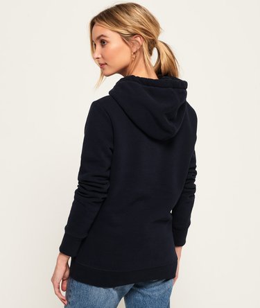 Vintage Logo Hoodie mit geflockter Logoprägung Image 4
