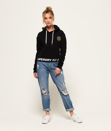 Graphic Hem Hoodie Image 3