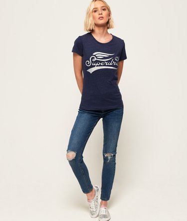 T-shirt à logo en relief High Flyers Image 3
