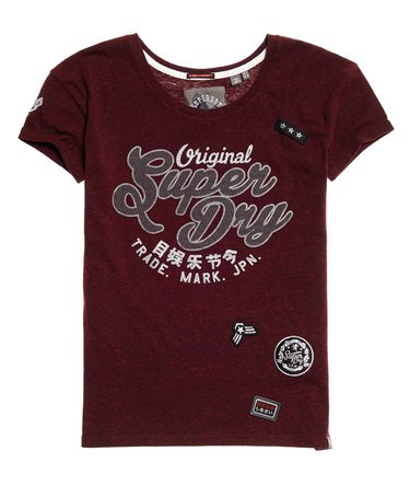 T-shirt coupe boyfriend slim Faye Script Image 2
