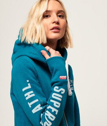 Track & Field hoodie met rits Image 5