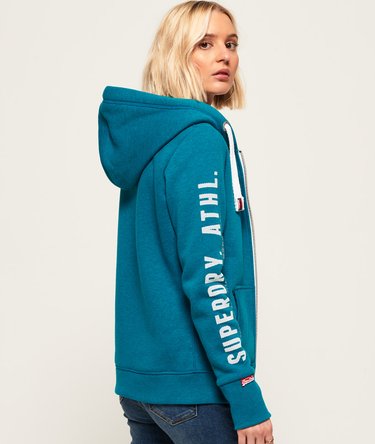 Track & Field hoodie met rits Image 4
