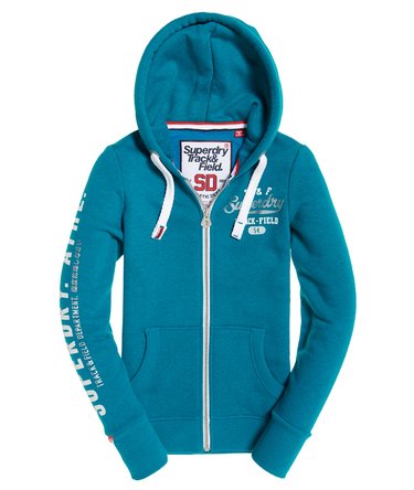 Track & Field hoodie met rits Image 2