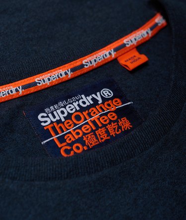 Orange Label Softball Ringer T-Shirt Image 5