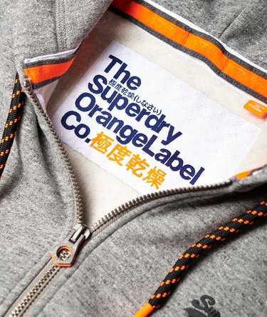 Orange Label Hyper Pop Zip Hoodie Image 6