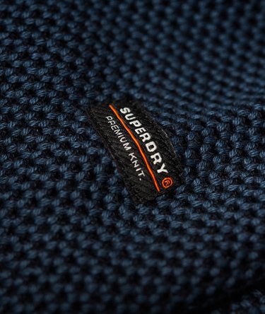 Garment Dye L.A.Textured Crew Jumper Image 7