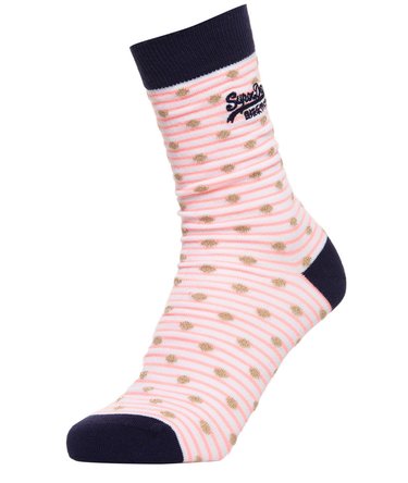 Gold Heart Socks Triple Pack Image 2