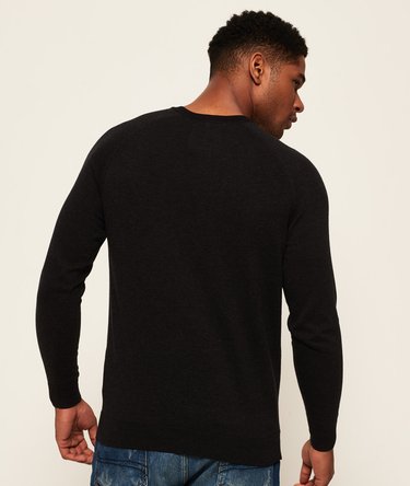 Orange Label Cotton Vee Neck Jumper Image 4