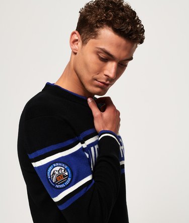 Oslo Racer Crew Neck Jumper Image 5