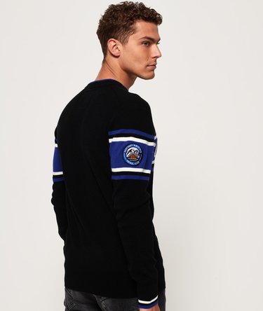 Oslo Racer Crew Neck Jumper Image 4