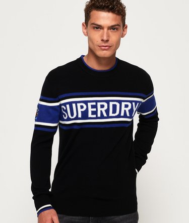 Oslo Racer Crew Neck Jumper Image 1