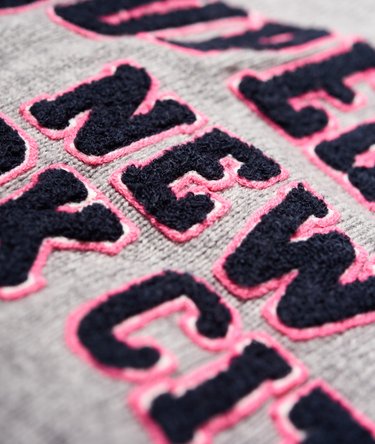 College Sport Logo Knit Jumper Image 7