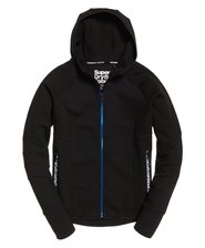 Gilet &agrave; capuche zipp&eacute; et empi&egrave;cement Core Gym Tech