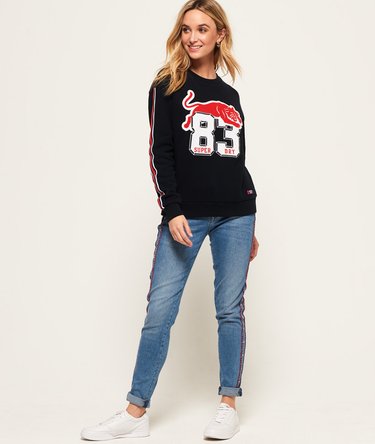 Emilie Pullover mit Rundhalsausschnitt und Applikation Image 3