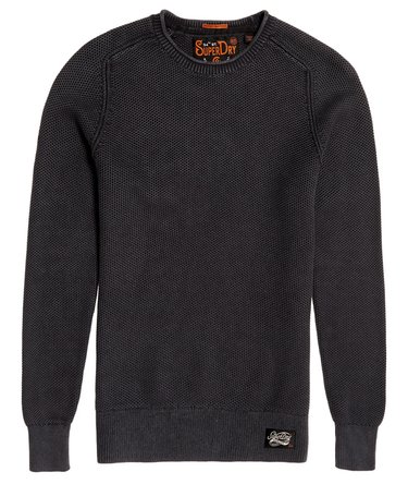 Pull à col rond texturé Garment Dye L.A Image 2