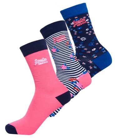 Bella Ditsy Socks Triple Pack Image 1