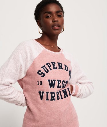 Aria Reversed Crew Jumper Image 5