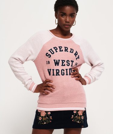 Aria Reversed Crew Jumper Image 1