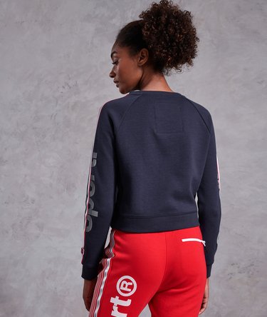 Sudadera corta con cuello redondo Gym Tech USA Image 4