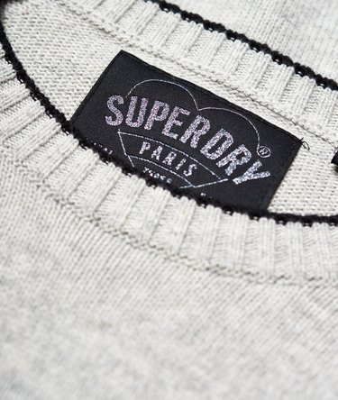 Varsity Intarsia Knit Jumper Image 6
