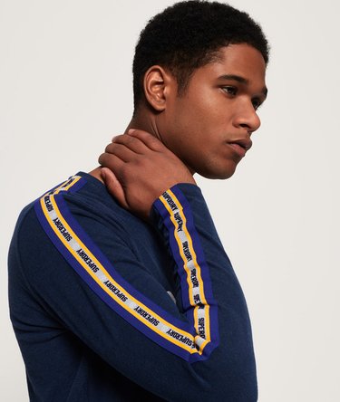 Vintage Logo Panel Stripe Long Sleeve T-Shirt Image 5