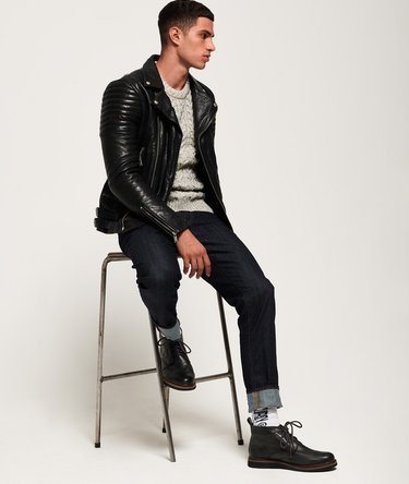 Premium Classic Leather Jacket Image 6