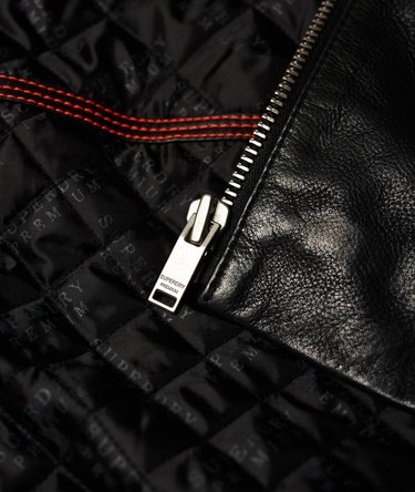 Premium Classic Leather Jacket Image 9