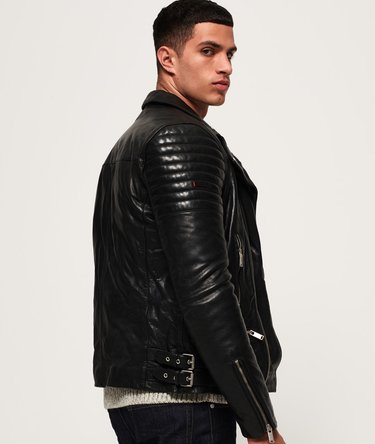 Premium Classic Leather Jacket Image 4