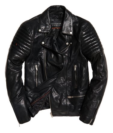 Premium Classic Leather Jacket Image 2