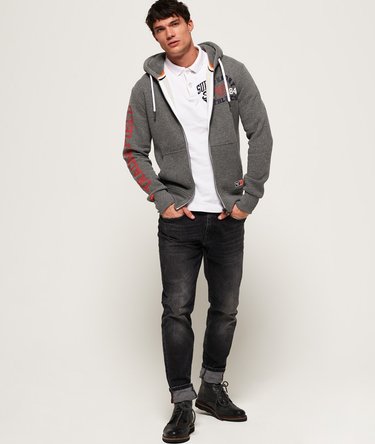 Track & Field Kapuzenjacke mit Reißverschluss Image 3