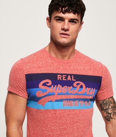 Vintage Logo Cali Stripe T-Shirt Image 5