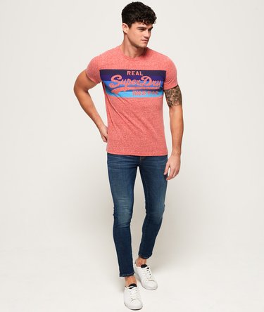 Vintage Logo Cali Stripe T-Shirt Image 3