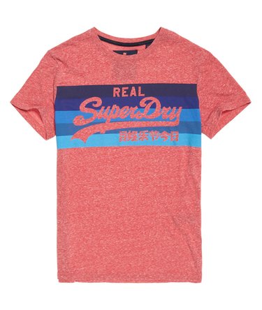 Vintage Logo Cali Stripe T-Shirt Image 1