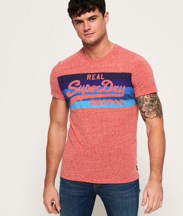 Vintage Logo Cali Stripe T-Shirt Image 2