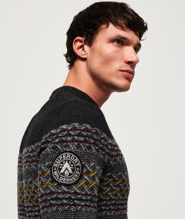 Falster Fairisle Crew Jumper Image 5
