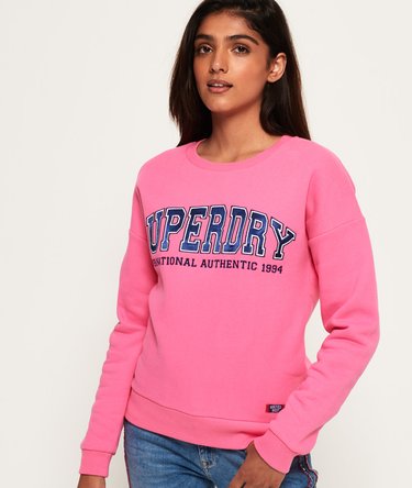 Urban Street Applique Crew Sweatshirt Image 1