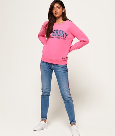 Urban Street Applique Crew Sweatshirt Image 4