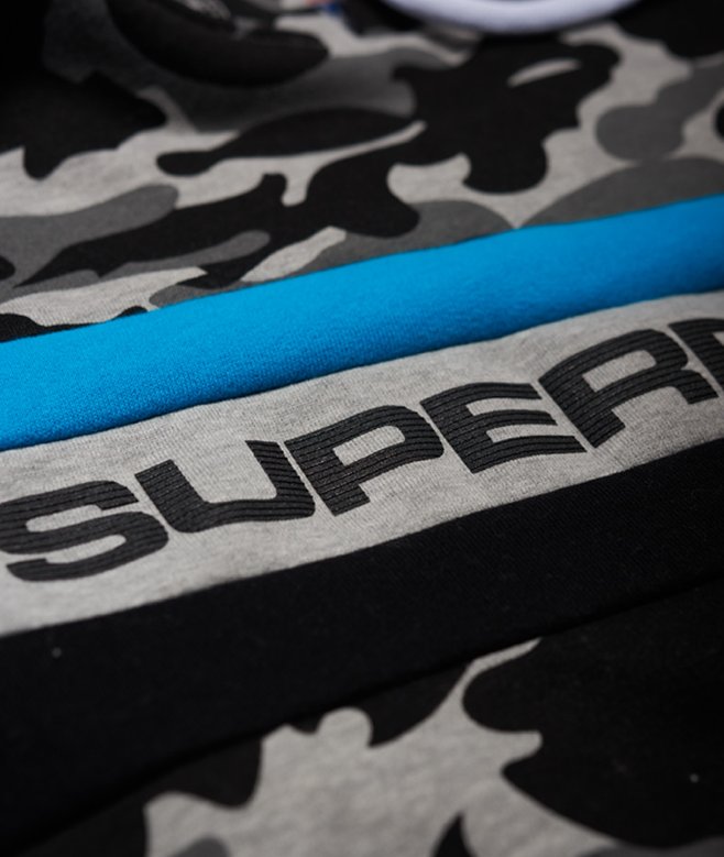 Sweat Kaki Homme Superdry Essential Logo Crew - S SUPERDRY
