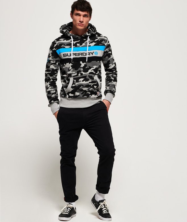 Sweat Marine/Bordeaux Homme Superdry Heritage | Espace des marques