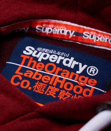 Orange Label Hoodie Image 6