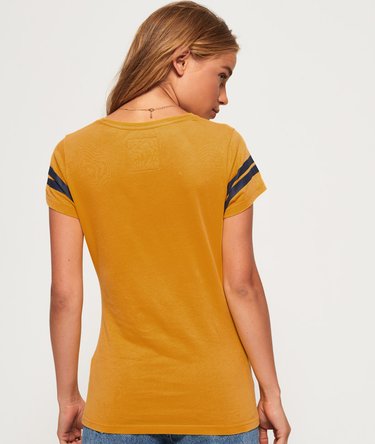 T-shirt Applique Vintage Logo Mock Image 4