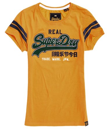 T-shirt Applique Vintage Logo Mock Image 2
