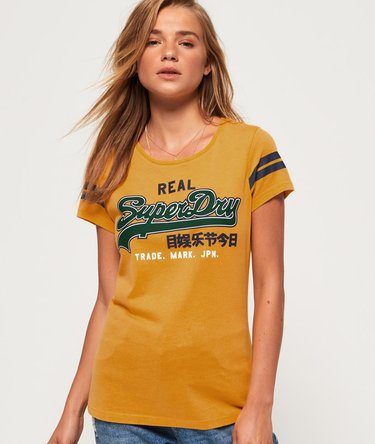 T-shirt Applique Vintage Logo Mock Image 1