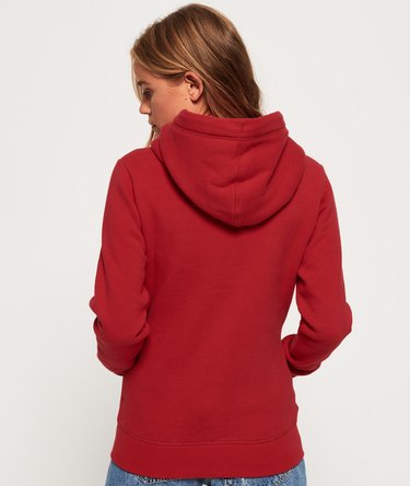 Orange Label Zip Hoodie Image 4