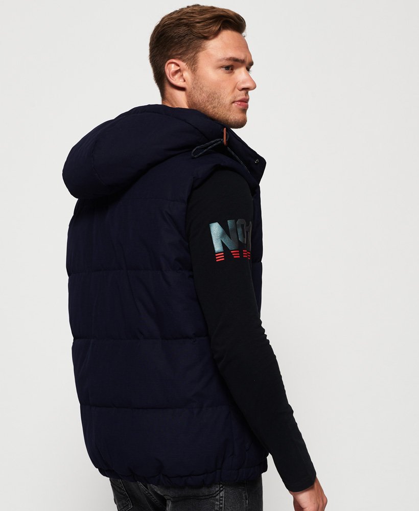 mens Academy Gilet in MIDNIGHT NAVY | Superdry UK mens Academy Gilet in MIDNIGHT NAVY | Superdry UK