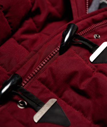 Microfibre Tall Toggle Parka Jacket Image 7