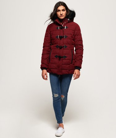 Microfibre Tall Toggle Parka Jacket Image 3